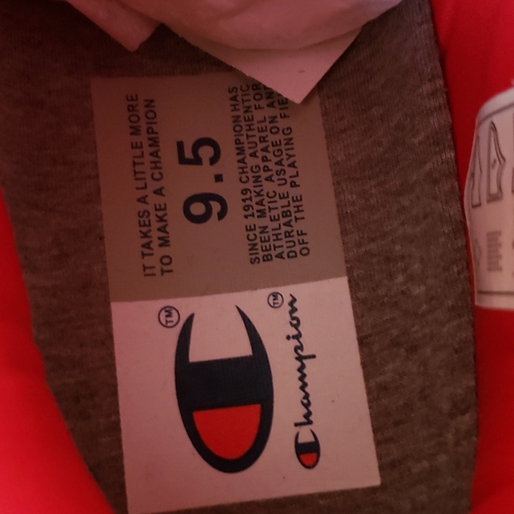 Champion Hyper C Pilot Scarlett red shoes - Picture 12 of 12